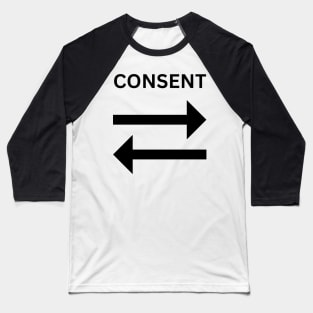 CONSENT Baseball T-Shirt